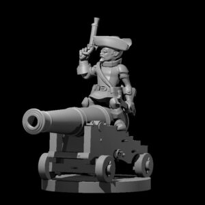 Gnome Artificer on cannon